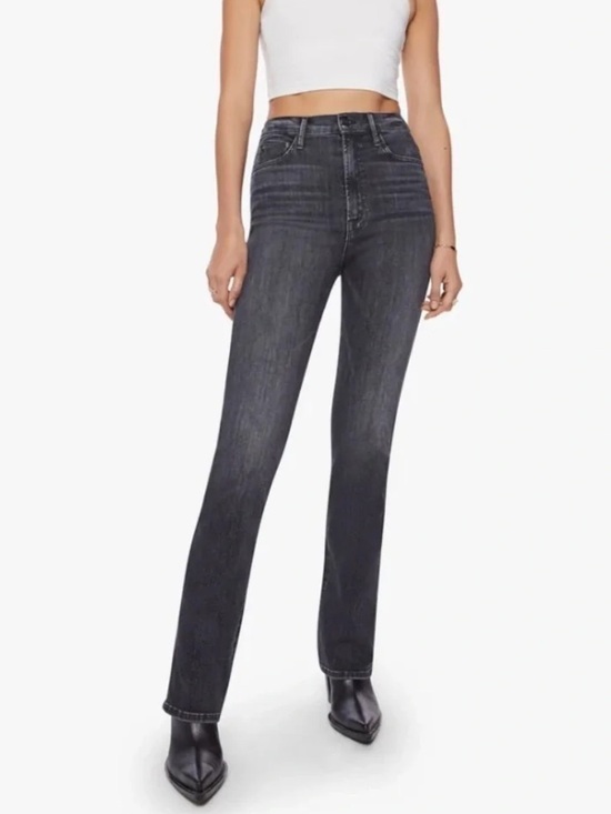 MOTHER Denim - MOTHER High Waisted Smokin Double Heel Jeans in Smoking Section SZ 25 EUC